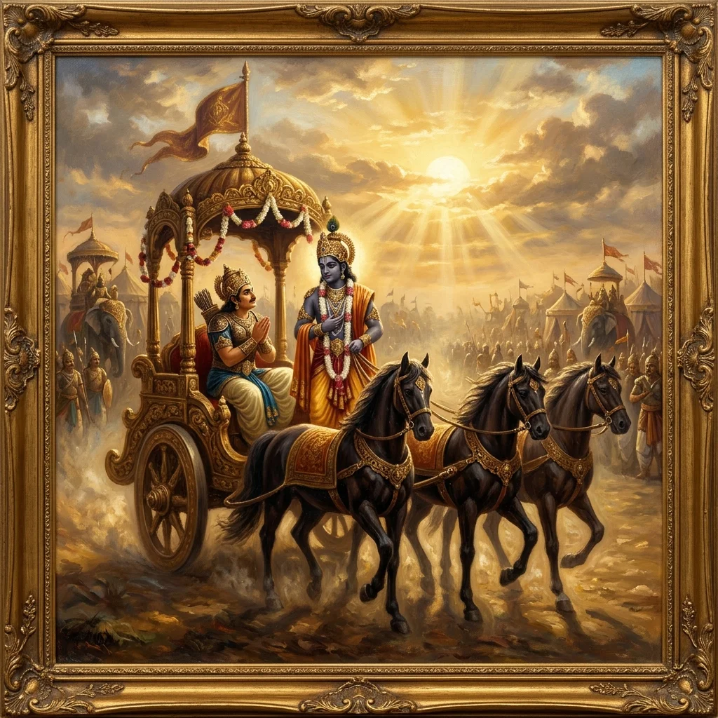 Arjuna's Anguish: The Yoga of Despondency