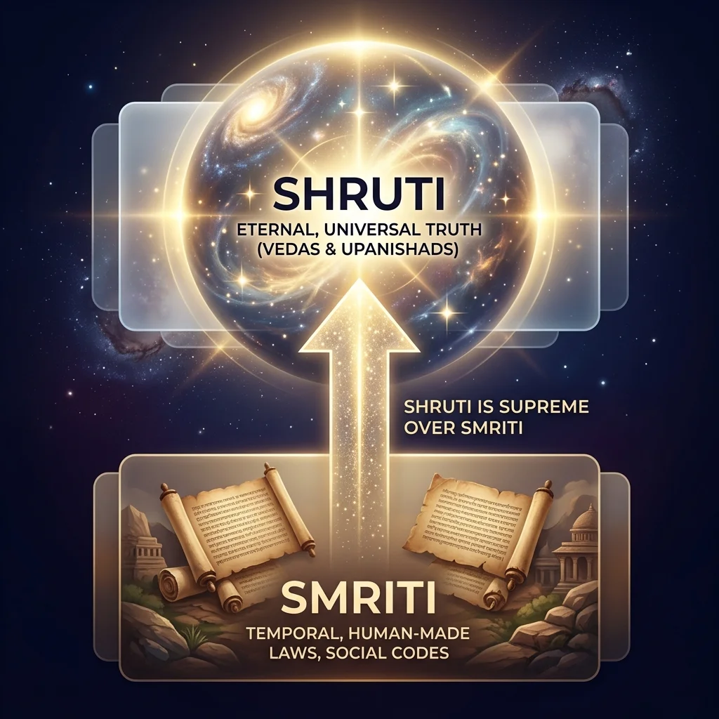 Shruti and Smriti Scripture Hierarchy